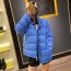 디올 남여공용 패딩 D84137 블루