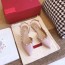 발렌티노 락스터드 슬링백 발레리나 SW2S0H13 무광 핑크