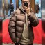 몽클레어 남여공용 솔라얀 패딩 MC3689 브라운